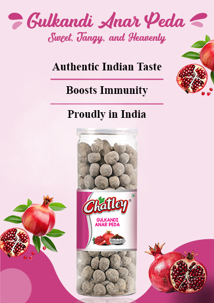 Gulkandi Anar Peda